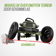 Skelter met BFR-systeem Berg Buddy Jeep Wrangler groen 3-8 jaar