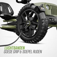 Skelter met BFR-systeem Berg Buddy Jeep Wrangler groen 3-8 jaar