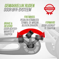 Skelter met BFR-systeem Berg Buddy Jeep Wrangler groen 3-8 jaar