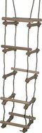 Touwladder 4-Zijden Pp Touw Met 5 Houten Sporten (&Oslash;3,5X40Cm)
