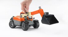 Bruder JLG 2505 Teleskoplader mit Schaufel 1:16 Spielzeug ab 3 Jahren