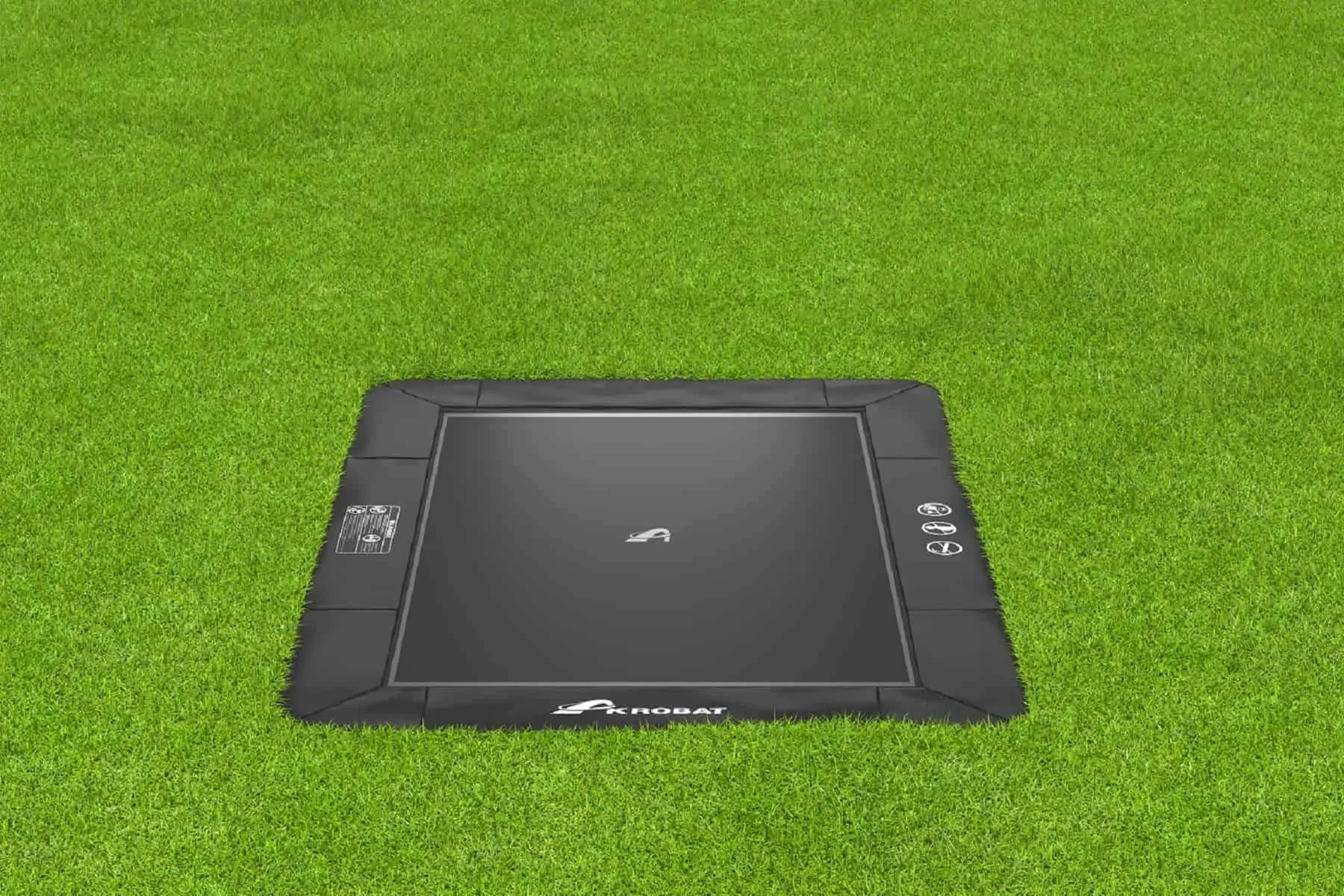 Trampolin AKROBAT PRIMUS FLAT 305x183 Schwarz (Sonderausführung)