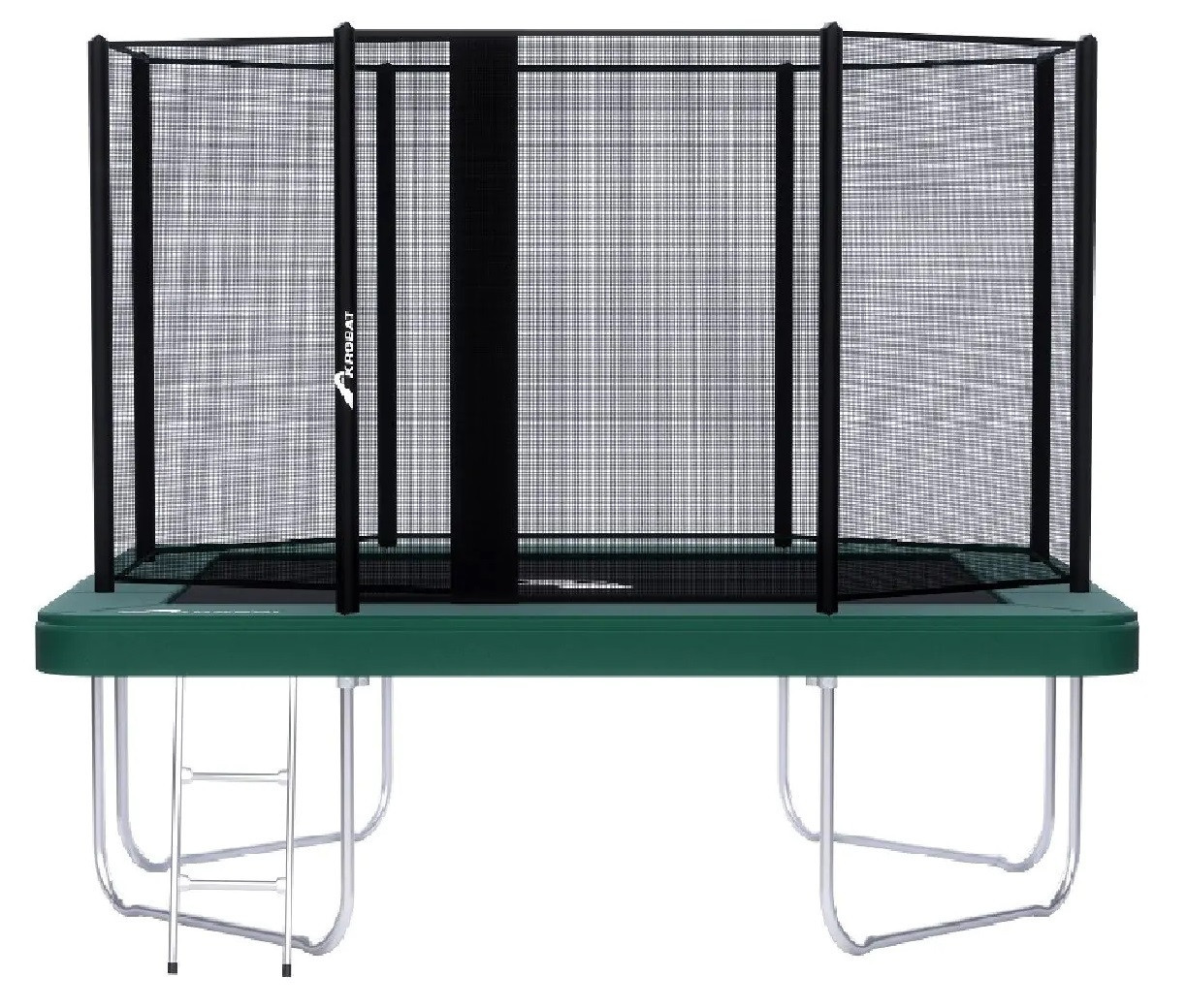 Trampolin AKROBAT ORBIT ABOVE 335x244 (11x8ft) Grün, inklusive Sicherheitsnetz