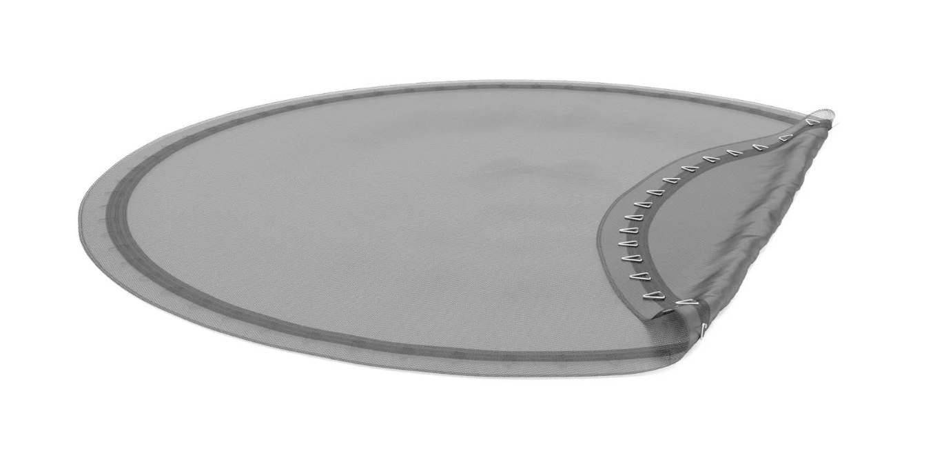 Akrobat Primus Akrovent Sprungmatte für Trampolin 305x183 cm Anthrazit