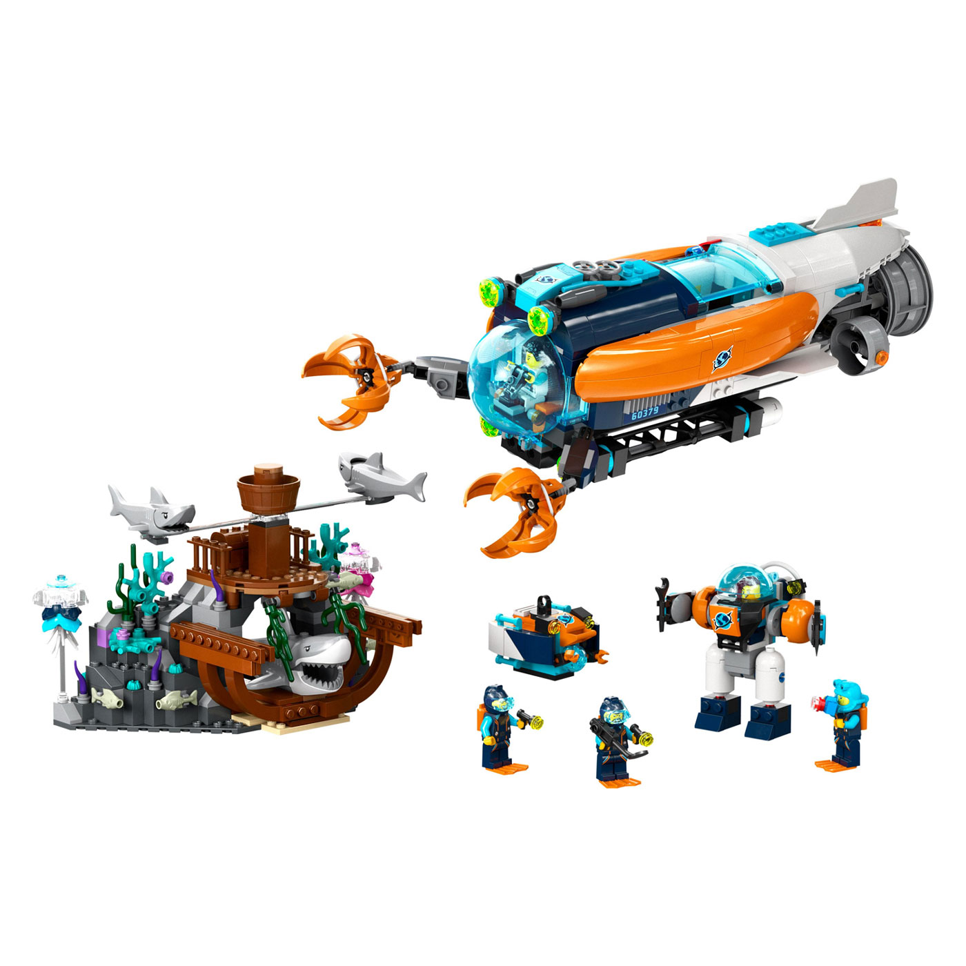 LEGO City 60379 Tauchboot für Tiefsee-Forschung