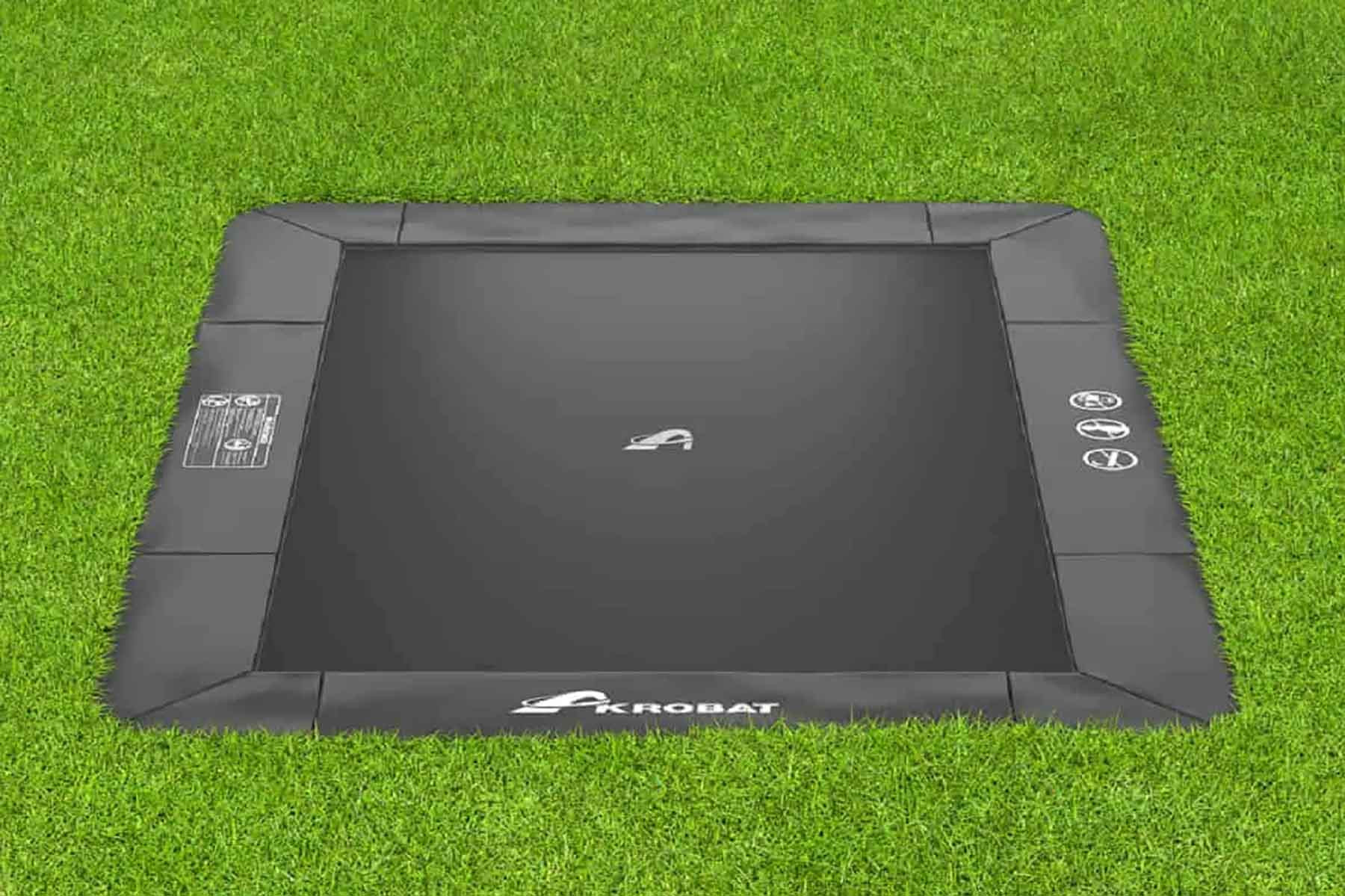 Trampolin AKROBAT PRIMUS FLAT 430x305 (14x10ft) Anthrazit