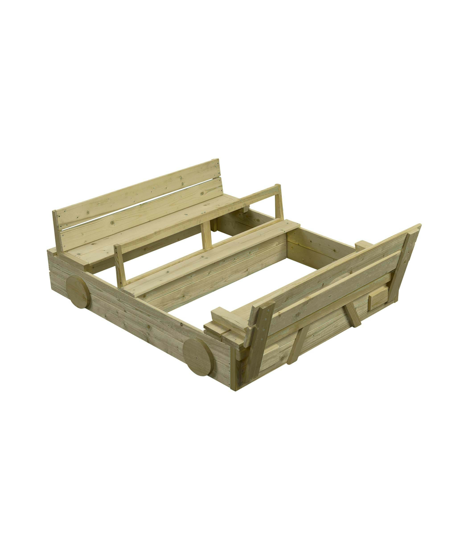 Holzkasten Auto imprägniert