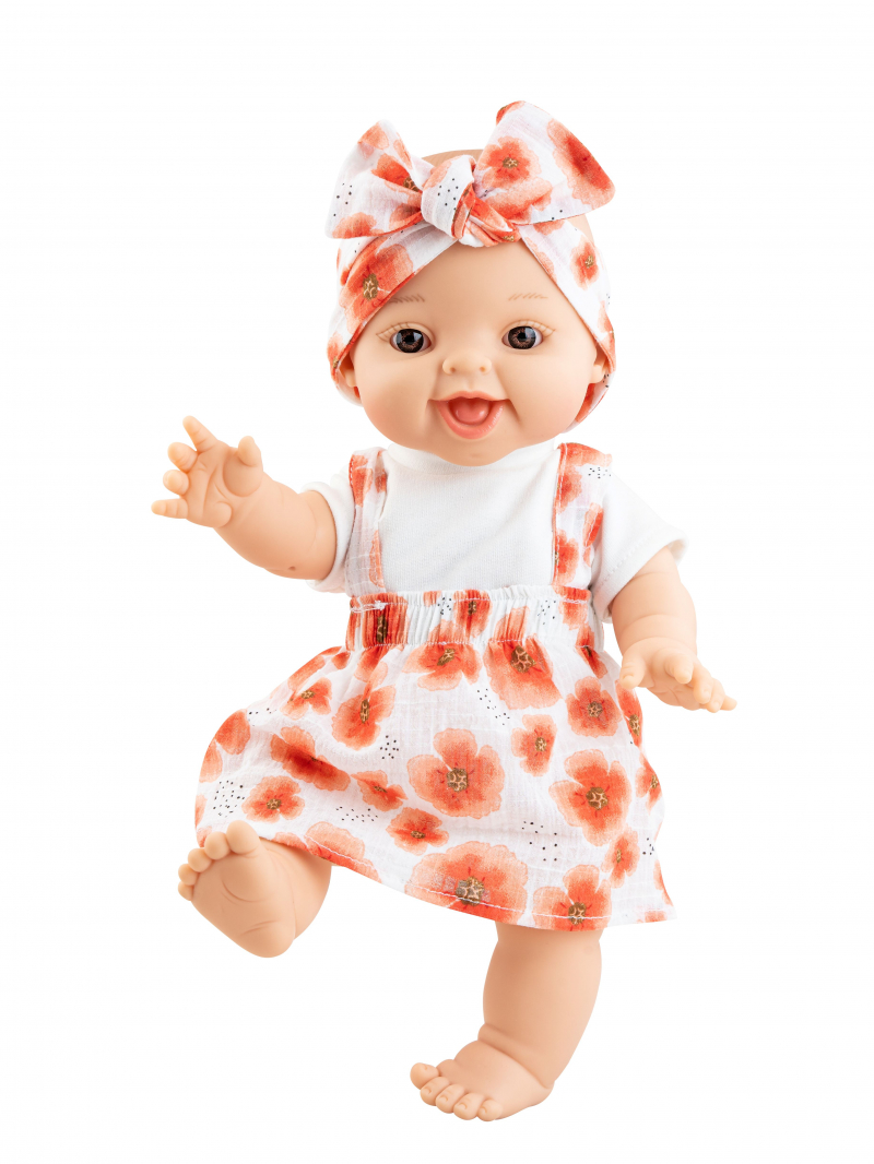 Paola Reina Pop Gordi meisje ( Leire/blank/34cm)