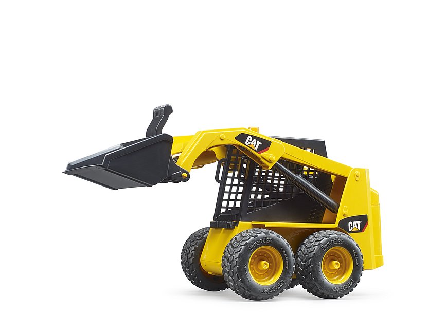 Bruder CAT Kompaktlader Spielzeug, 23 cm, gelb-schwarz