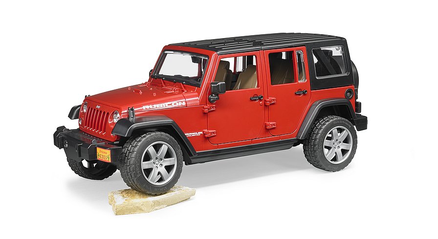 Jeep Wrangler Unlimited Rubicon Spielzeugauto 1:16 von Bruder