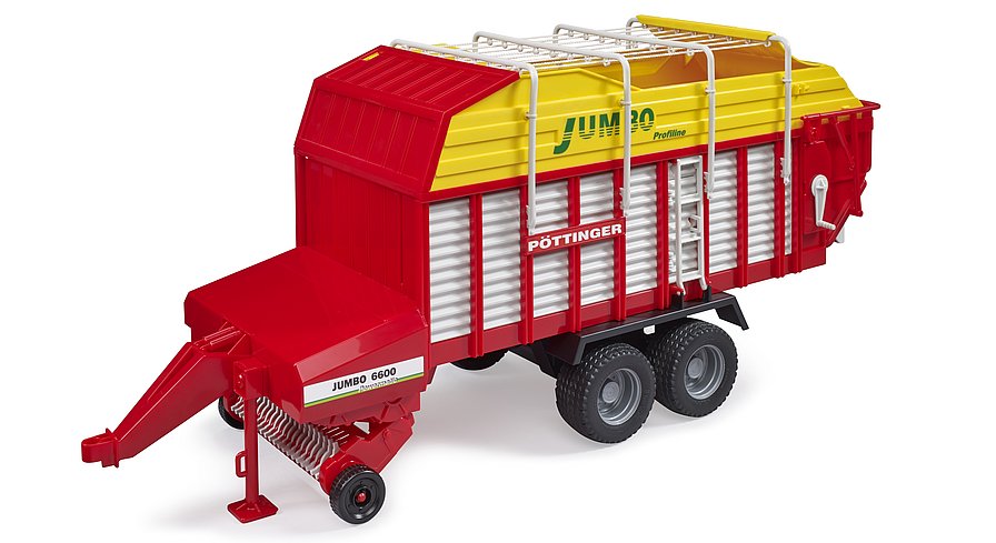 P&ouml;ttinger Jumbo 6600 Ladewagen 1:16 Bruder 02214