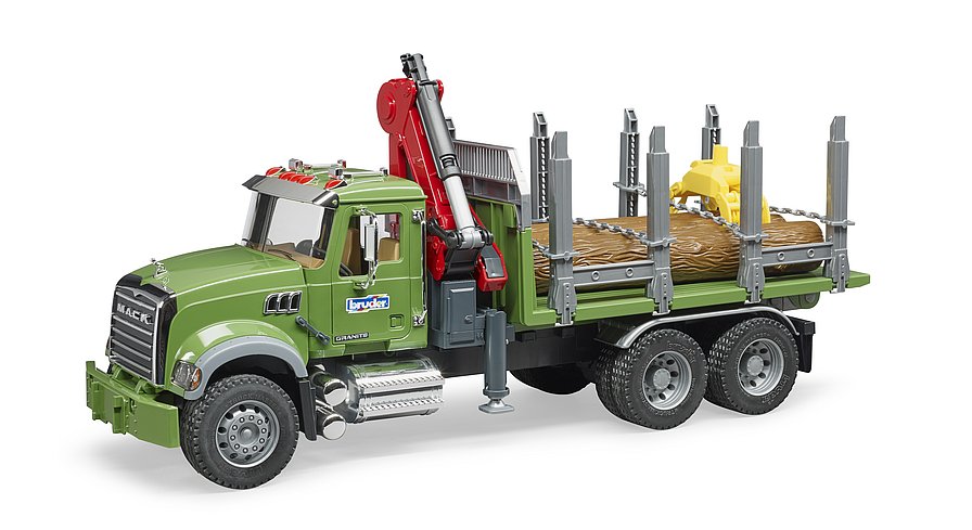 Bruder Mack Granite Houttransport-Lkw