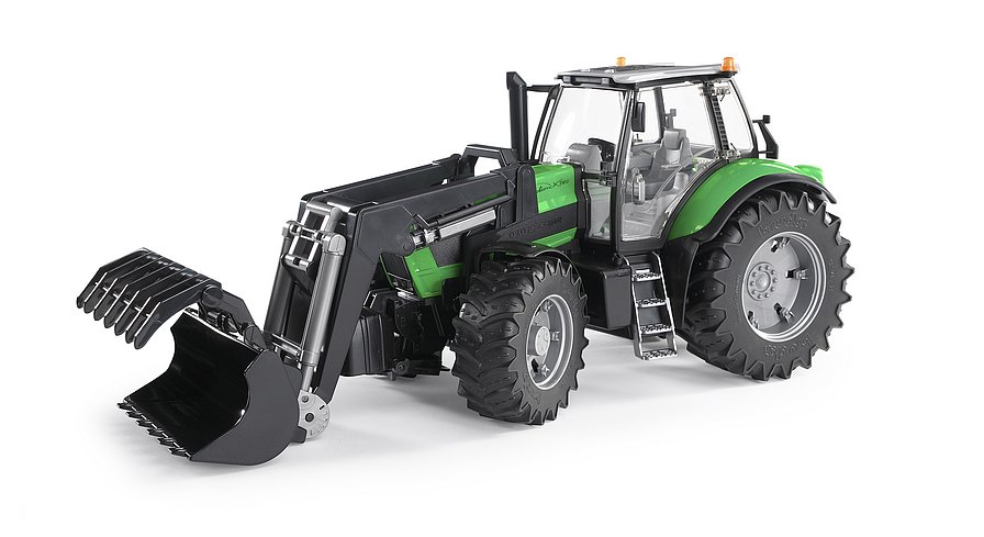 Deutz Agrotron X720 Traktor mit Frontlader 1:16 Bruder 03081
