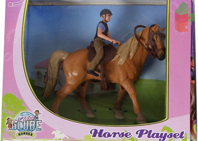 Kids Globe Reiter mit Pferd (Junge)