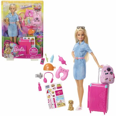 Barbie geht auf eine Reise Puppe