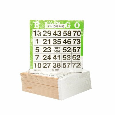Bingo-Karten 500 Blatt