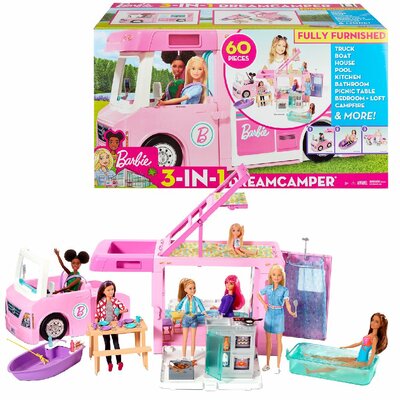Barbie 3in1 Dream Camper und Zubehör