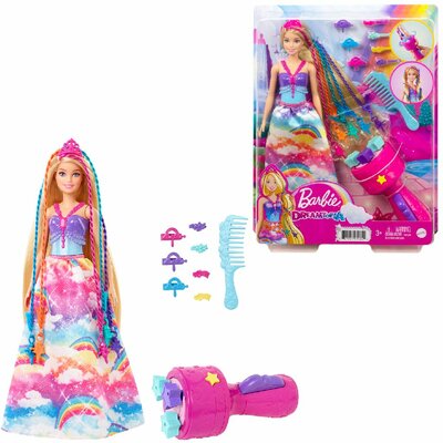 Barbie Dreamtopia Haarpflege Puppe und Acc