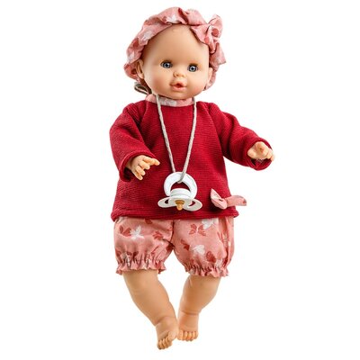 Baby-Puppe Sonia Schmetterling / rot ohne Funktion 36 cm