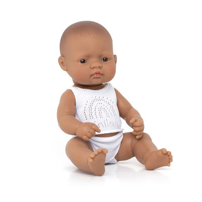Miniland baby doll latin girl mit Unterwäsche 32cm