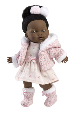 Llorens Puppe ZOE mit rosa Kleidung - 28 cm