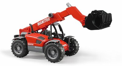 Bruder Manitou Teleskoplader MLT 633 mit Schaufelgreifer