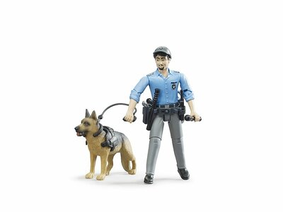 Bruder Bworld Polizei mit Hund