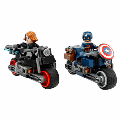 LEGO Super Heroes 76260 Black Widow & Captain America Motorrad