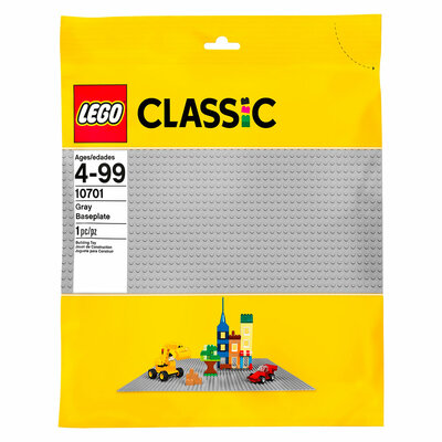 LEGO Classic 10701 Graue Bauplatte