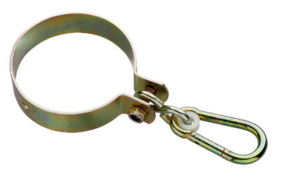 Schaukelhaken rund Ø120 glvz (3mm)