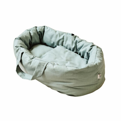 Poppendraagmand leaf