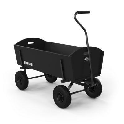 BERG Bolderwagen XL Zwart - Transportkar - Tot 150 kg