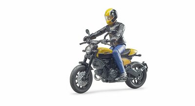 Bruder Bworld Ducati Scrambler Met Rijder