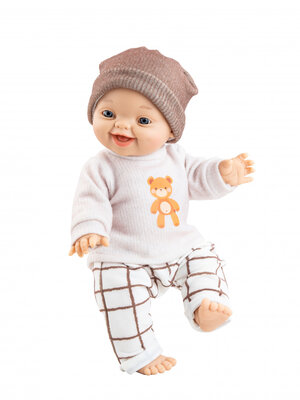 Paola Reina Pop Gordi jongen (Carlos/blank/34cm)