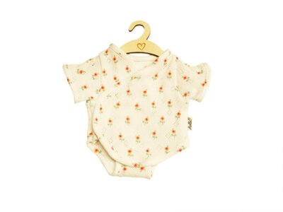 Poppenromper sweet rose ajour