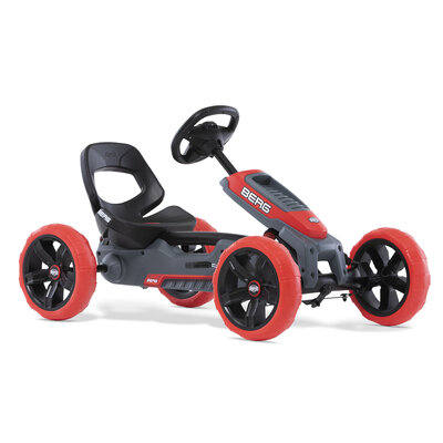 Skelter BERG Reppy Rebel 2-6 jaar rood/grijs met EVA-wielen