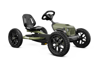 Skelter met BFR-systeem Berg Buddy Jeep Wrangler groen 3-8 jaar